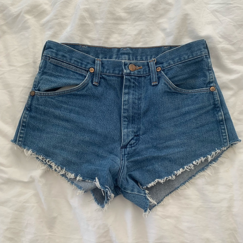 Wrangler short jean shorts